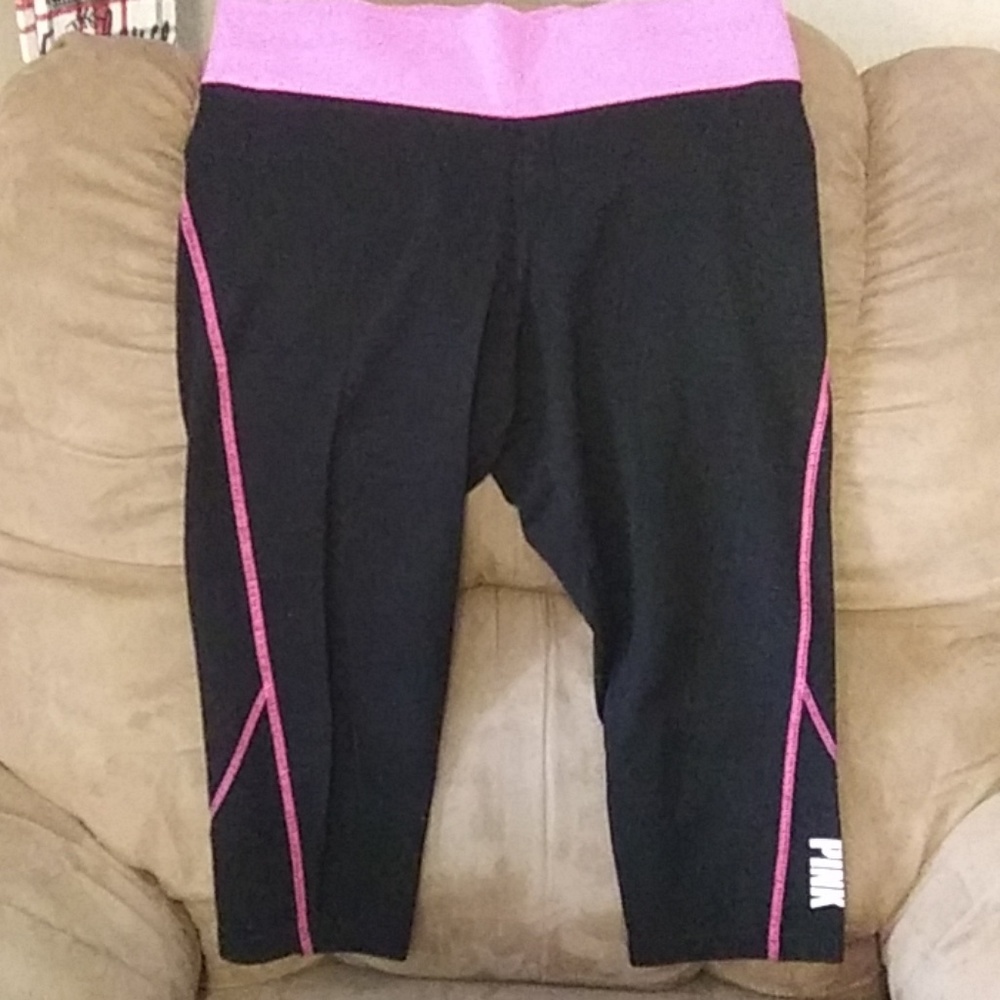 VS VICTORIA'S SECRET PINK yoga capri pants legging
